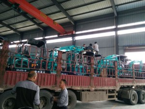 裝車完畢，準(zhǔn)備發(fā)車