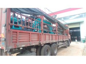 挖掘機再發(fā)一車 新廠房建設(shè)順利